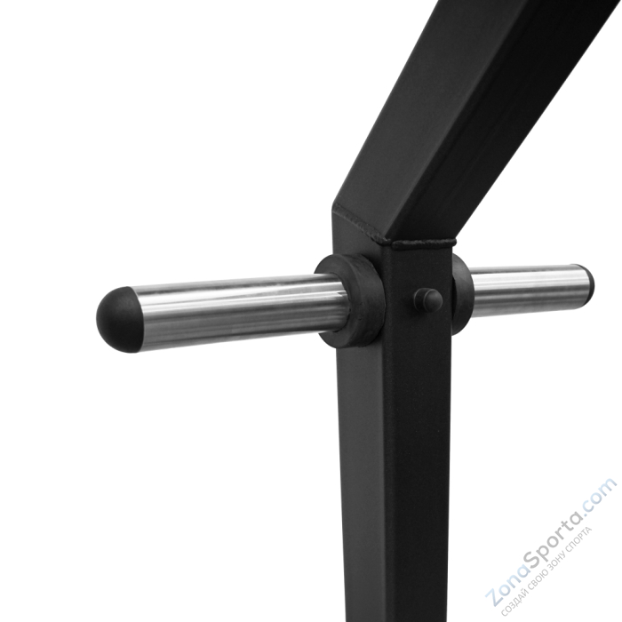 Скамья для жима лёжа с доводчиком, упором и подставкой для ног Bronze Gym Partner ML-901