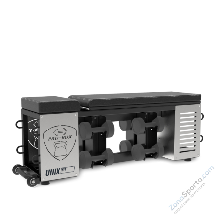 Скамья силовая Unix Fit PRO многофункциональная (UC-C38)