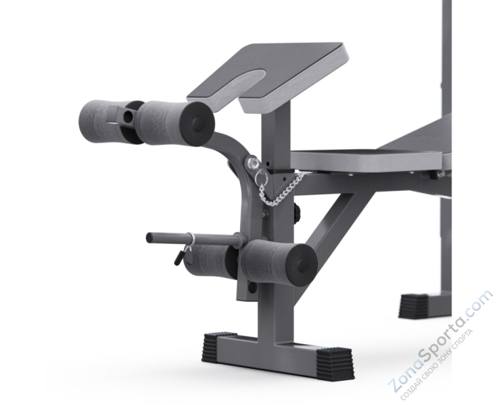 Скамья со стойками под штангу DFC D705