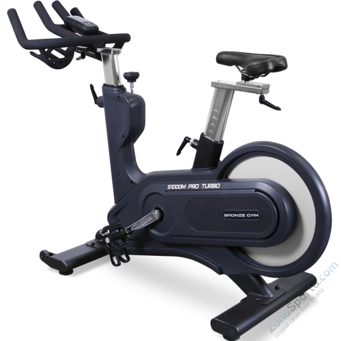 Спин-байк с консолью Bronze Gym S1000M Pro Turbo