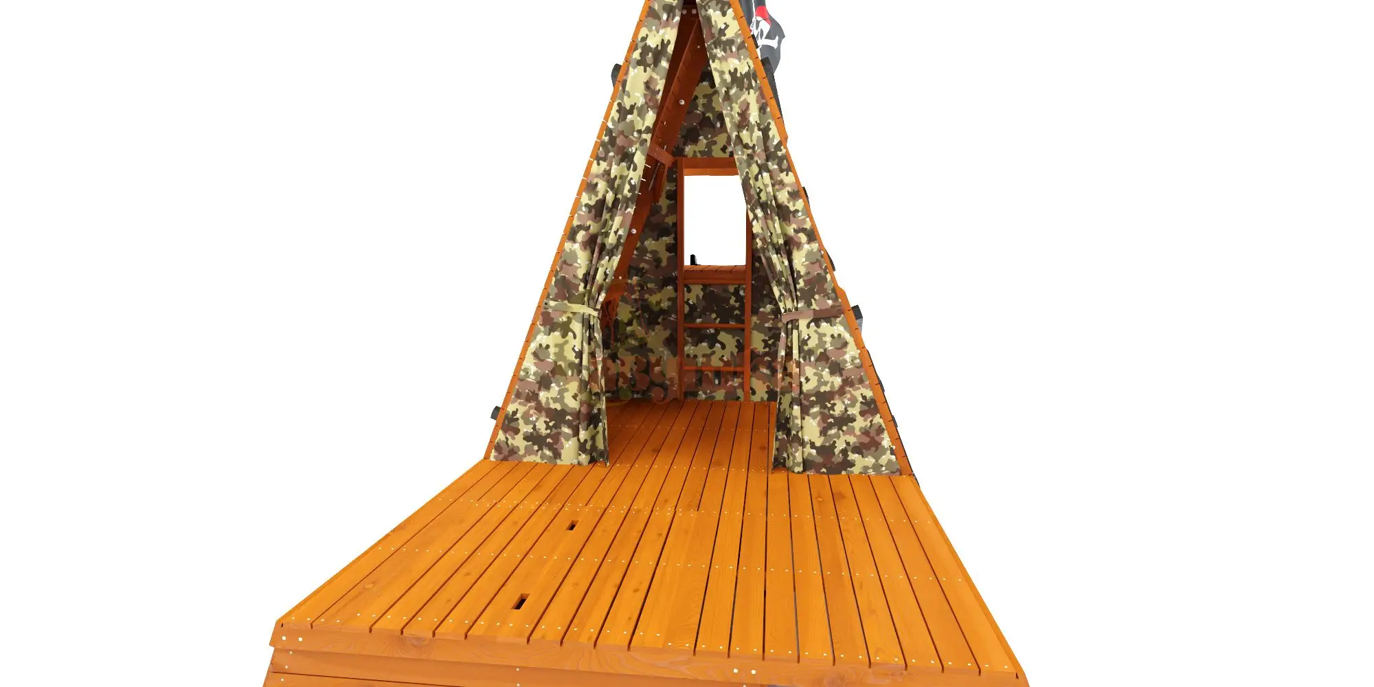 Спортивный домик Савушка База-4 (Милитари)