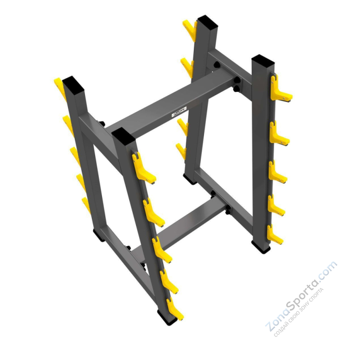 Стойка для 10 штанг DHZ Fitness A-3055