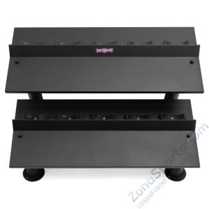 Стойка для гантелей горизонтальная на 5 пар VictoryFit VF-T400