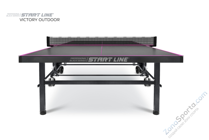 Стол теннисный Victory 6 Всепогодный Black