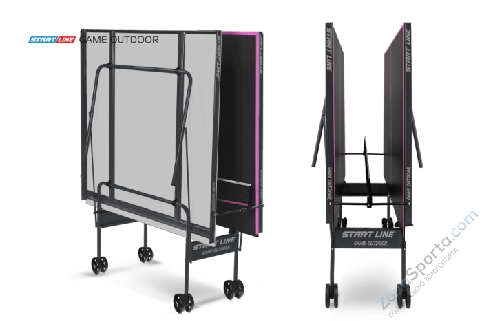 Стол теннисный Game Всепогодный с сеткой Black