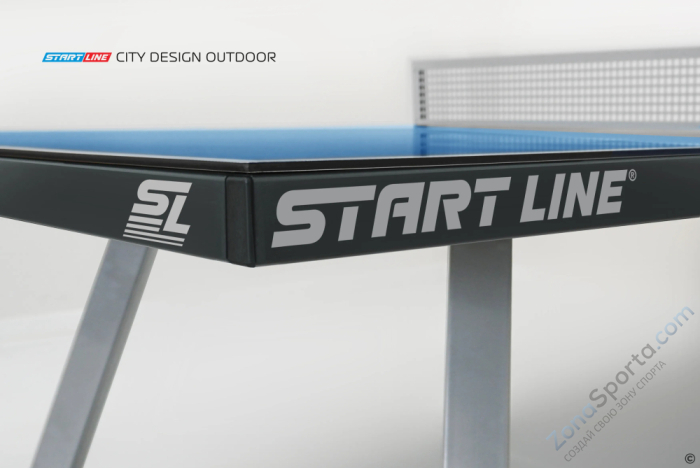Стол теннисный Start Line City Design Всепогодный Синий