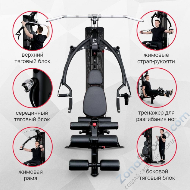 Многофункциональный силовой комплекс Inspire M2 Multi-Gym