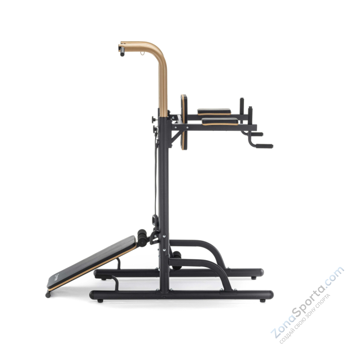 Турник 3 в 1 со скамьей домашний Oxygen Fitness Logan