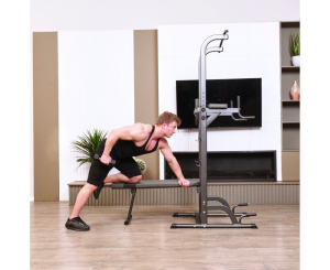 Турник-брусья с прямой скамьей DFC G-series