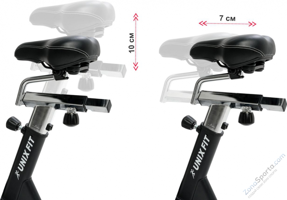 Велотренажер Unix Fit Techno AirBike