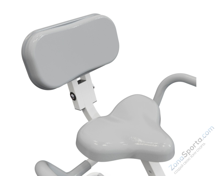 Велотренажер X-Bike DFC DavCreator Max PRO, бело-голубой