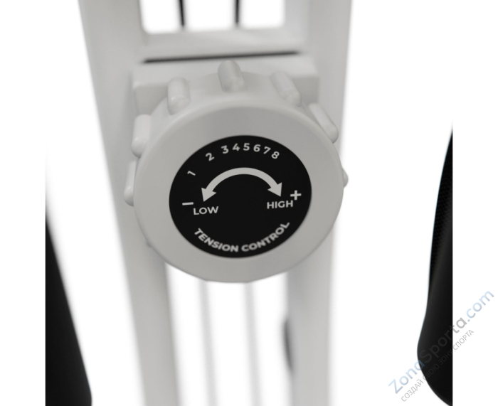 Велотренажер X-Bike DFC DavCreator Max PRO, бело-голубой