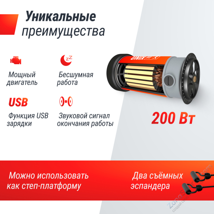 Виброплатформа Unix Fit Intensive 2D Black