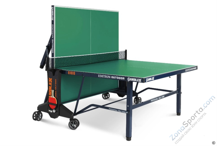 Теннисный стол Gambler Edition Outdoor 6 green