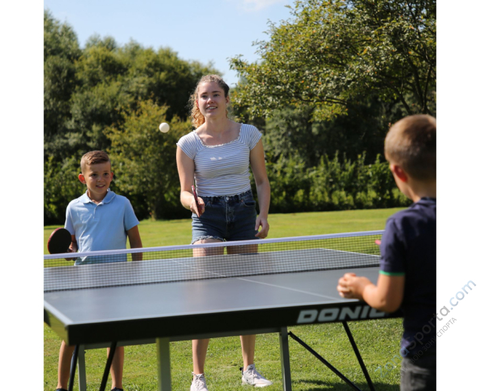 Теннисный стол DONIC Outdoor Roller 1000 Grey