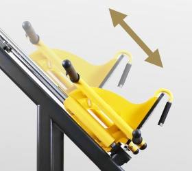 Жим ногами под углом 45 градусов Bronze Gym PL-1717