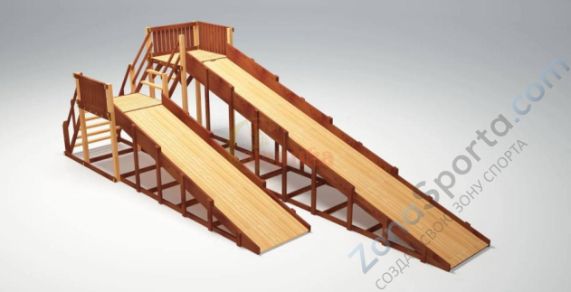 Зимняя горка Савушка Зима 7