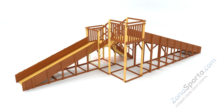 Зимняя горка Савушка Зима 7/1