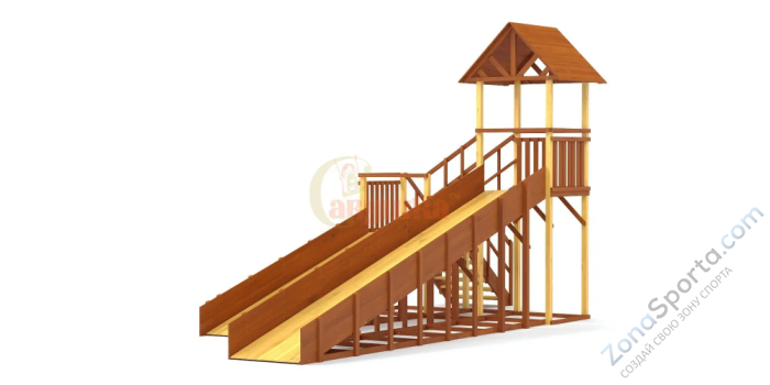 Зимняя горка Савушка Зима 7/2