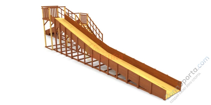 Зимняя горка Савушка Зима 9/1