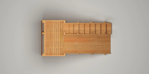 Зимняя горка Савушка Зима Wood-3