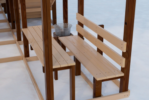 Зимняя горка Волшебная Зима 4